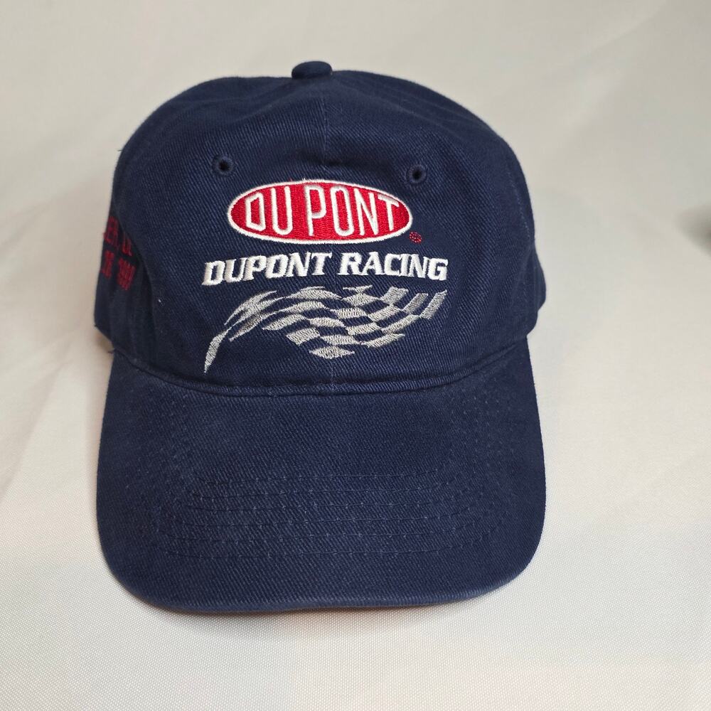 Vintage Chase Dupont Racing 24 Dover DE 1999 Blue Hat Snap Back Cotton